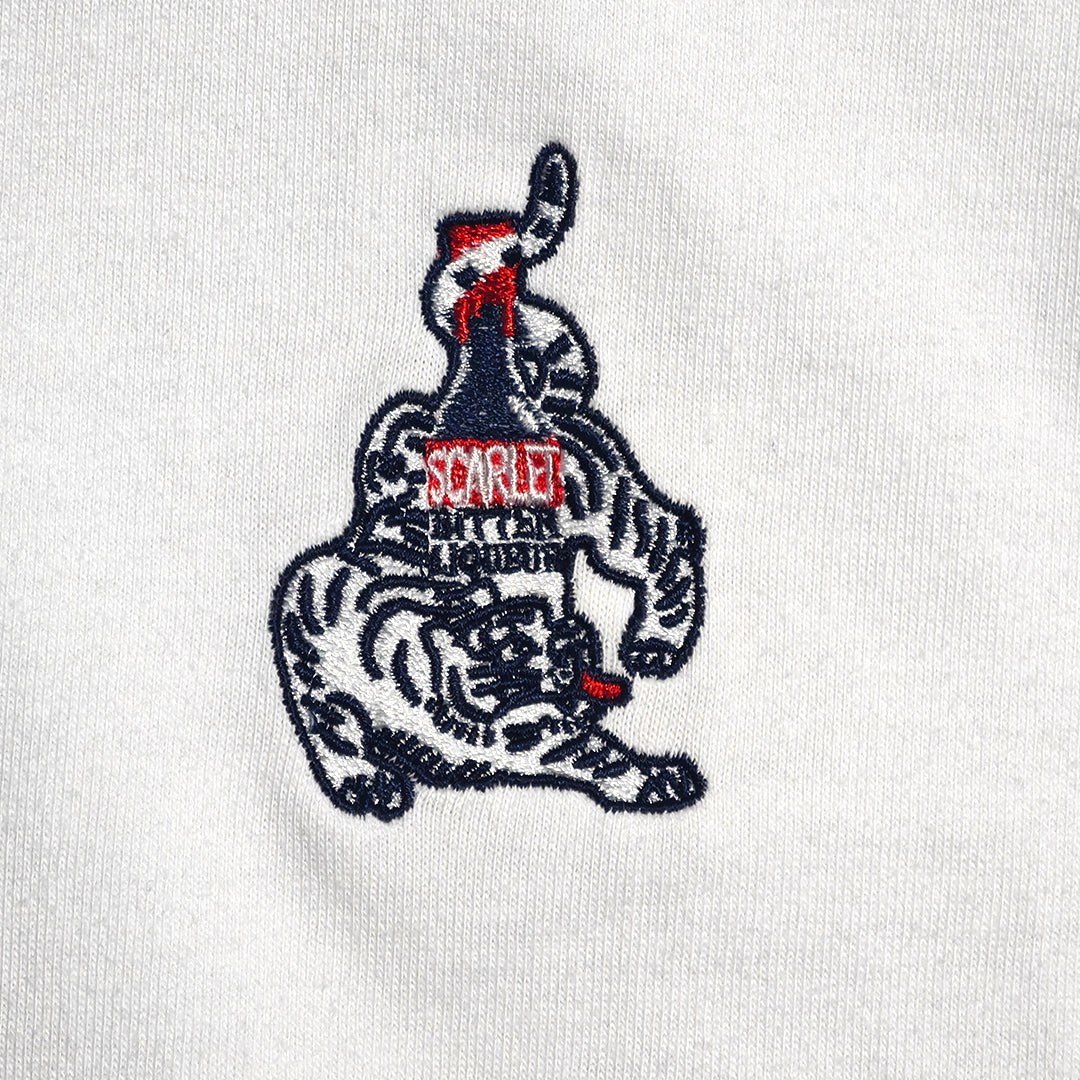 SCARLET®刺繍ロゴTシャツ(インディゴ)