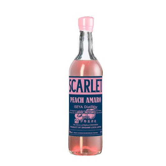 先行/伊勢屋酒造STORE限定SCARLET®ピーチアマーロ限定ラベル